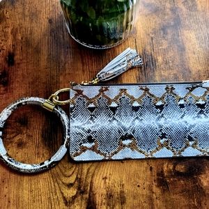 Printed Keychain Wristlet